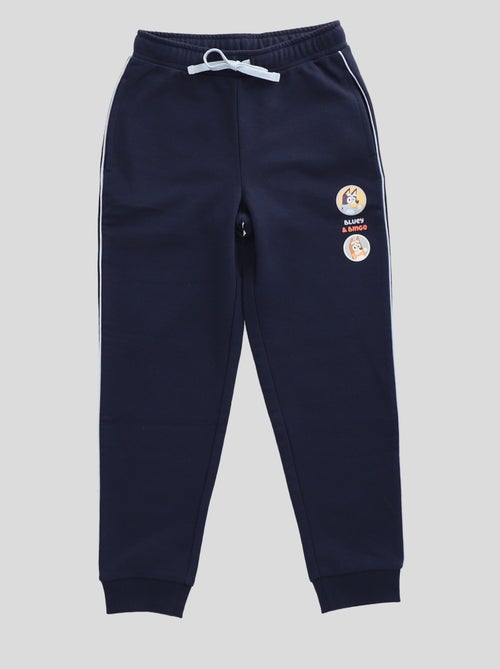 Jogging 'Bluey' avec patch en french terry coton - Kiabi
