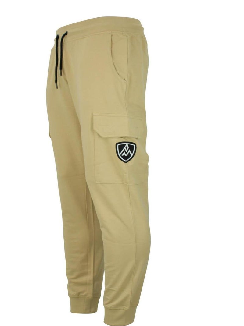 Jogging   CARGO - PEAK MOUNTAIN Beige - Kiabi