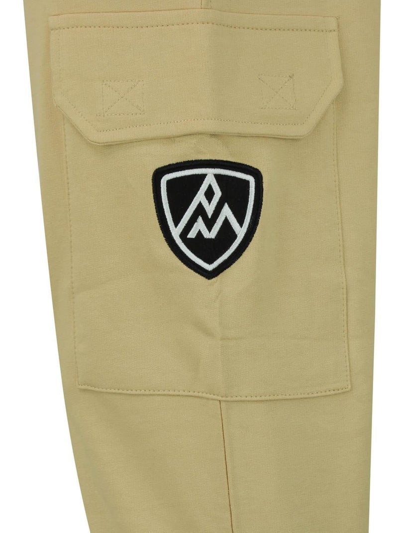 Jogging   CARGO - PEAK MOUNTAIN Beige - Kiabi