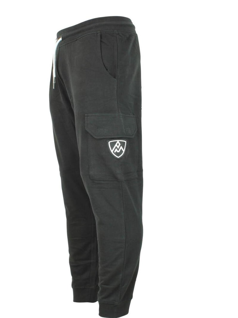 Jogging   CARGO - PEAK MOUNTAIN Noir Noir - Kiabi