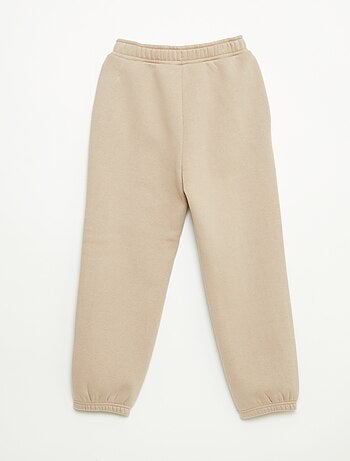 Jogging chaud uni avec doublure polaire