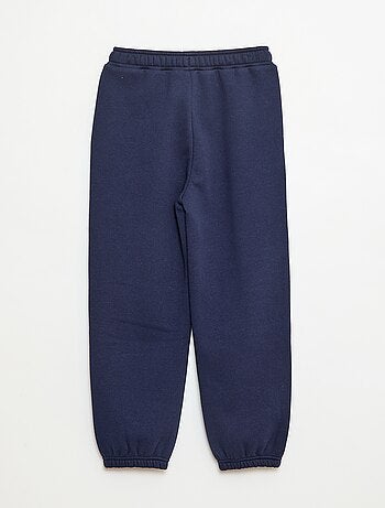 Jogging chaud uni avec doublure polaire