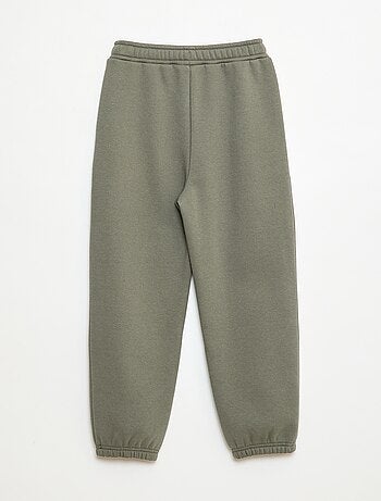 Jogging chaud uni avec doublure polaire