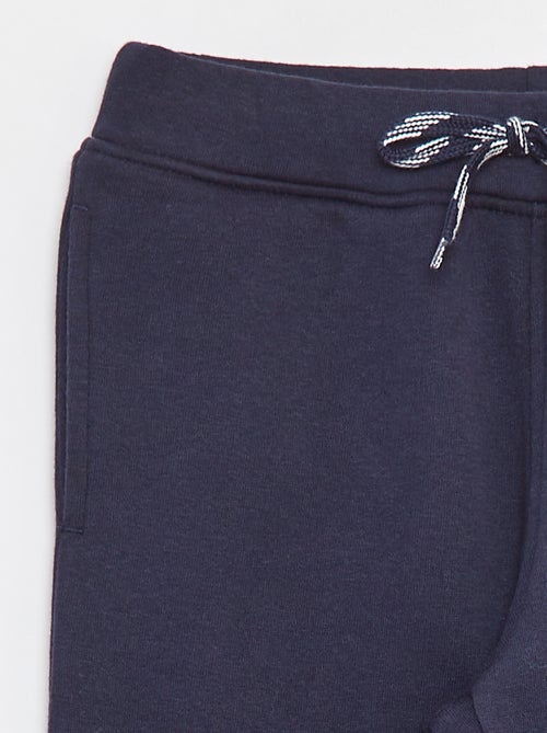 Jogging chiné avec ceinture ajustable - Kiabi