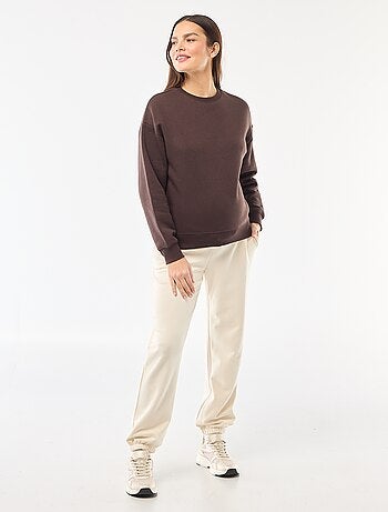 Jogging de maternité en french terry