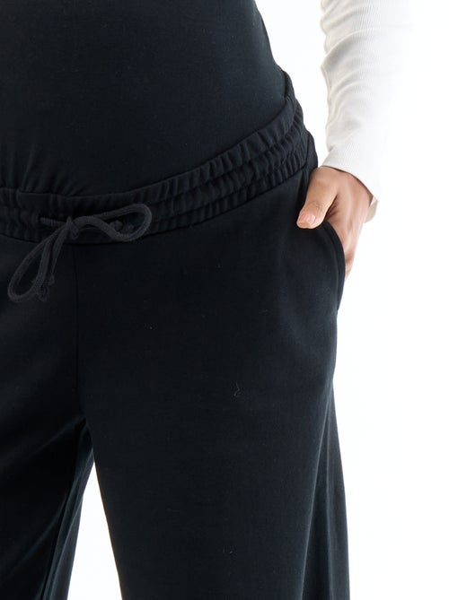 Jogging de maternité wide leg en french terry - Kiabi Jogging de maternité wide leg en french terry - Kiabi