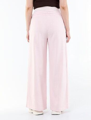 Jogging de maternité wide leg en french terry