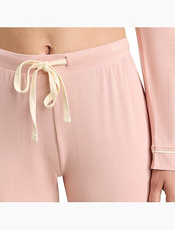 Jogging de pyjama droit Soft Blush