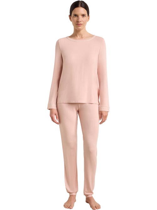 Jogging de pyjama droit Soft Blush - Kiabi