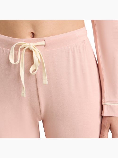 Jogging de pyjama droit Soft Blush - Kiabi