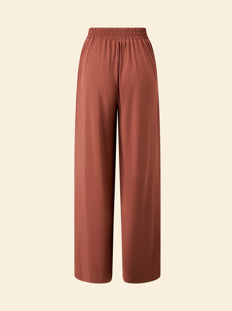 Jogging de sport coupe large - (ekstract) Marron - Kiabi