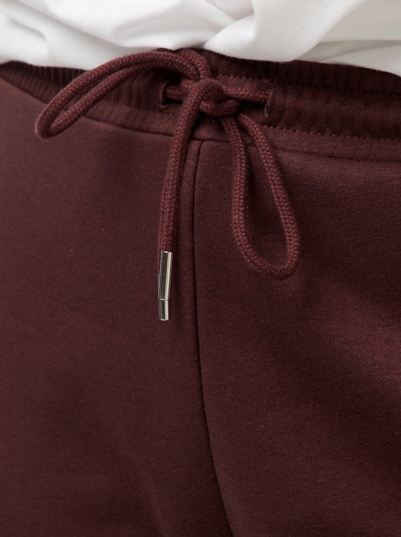 Jogging de sport en french terry Prune - Kiabi