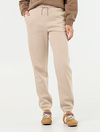 Pantalon de jogging femme en maille lourde