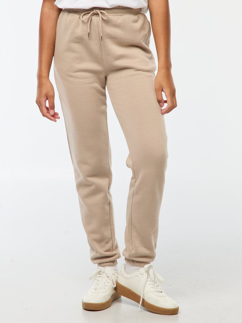 Jogging de sport taille standard Beige - Kiabi