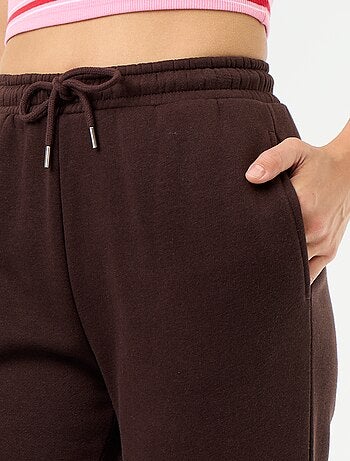 Pantalon de jogging femme en maille lourde