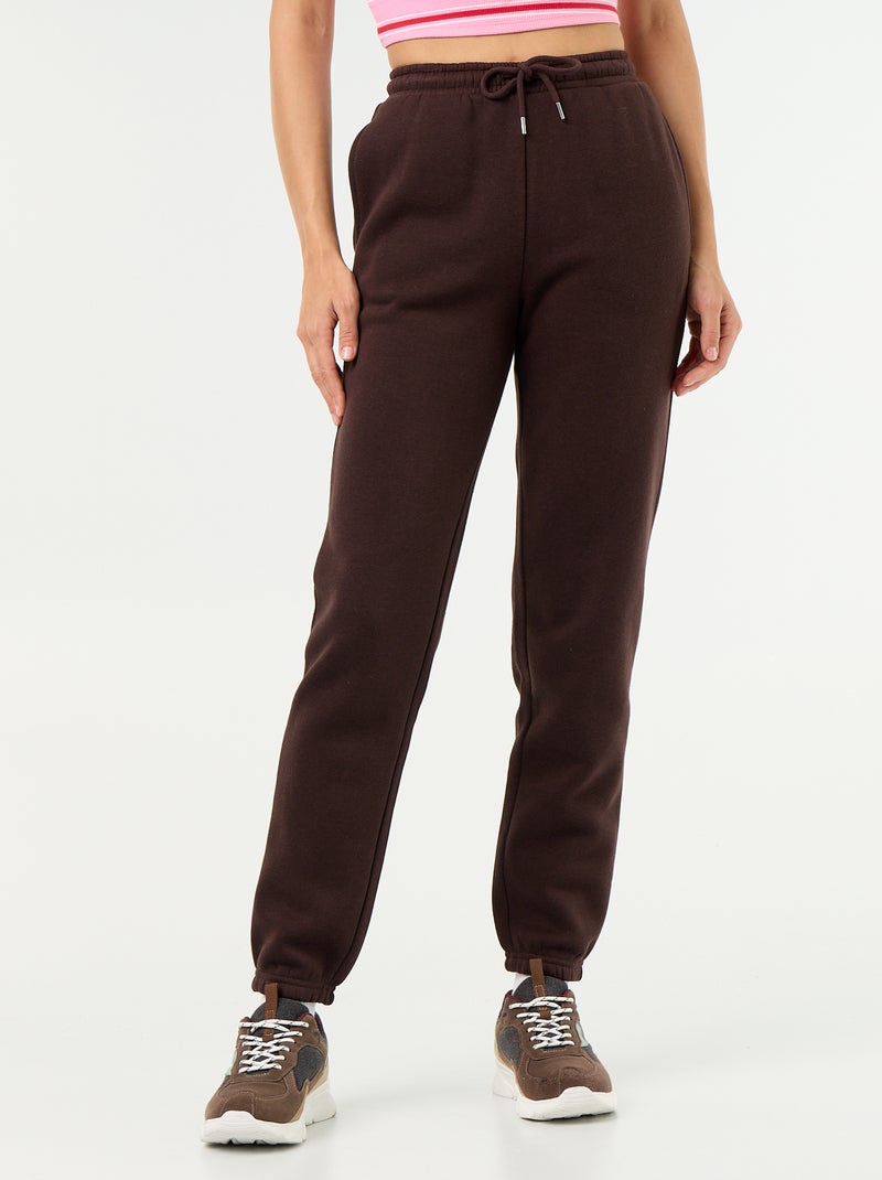 Jogging de sport taille standard Marron - Kiabi