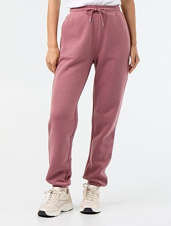 Pantalon de jogging femme en maille lourde