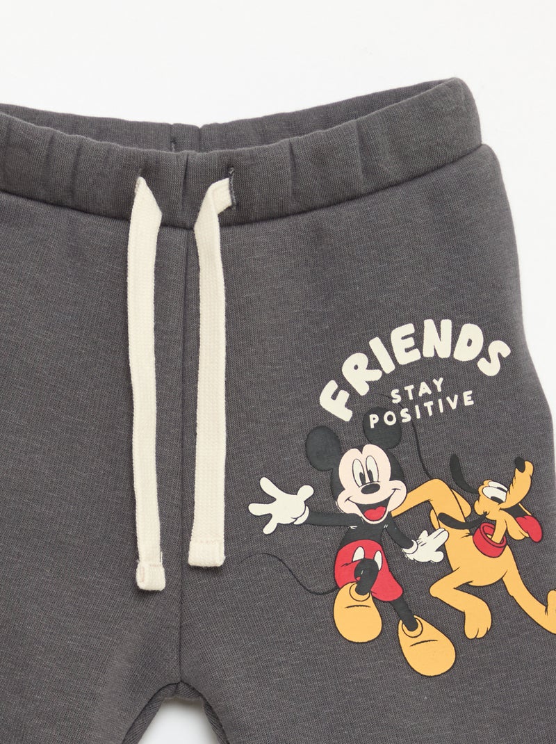 Jogging 'Disney' 'Mickey' uni Gris - Kiabi