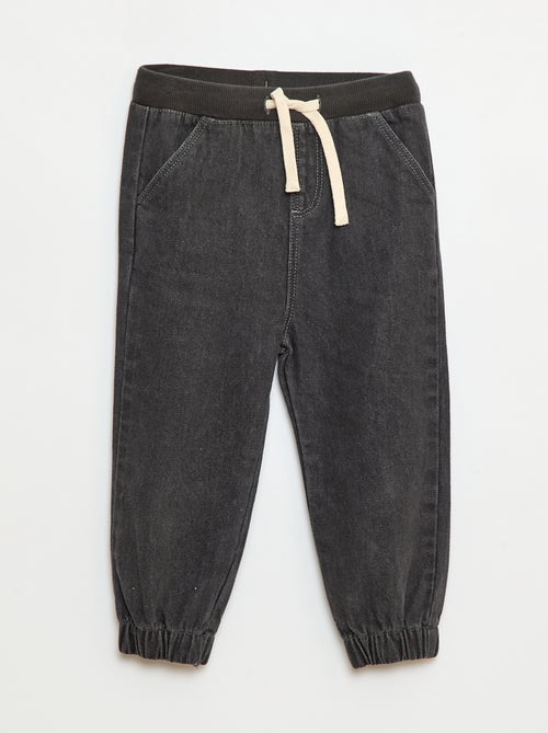 Jogging en denim - Kiabi