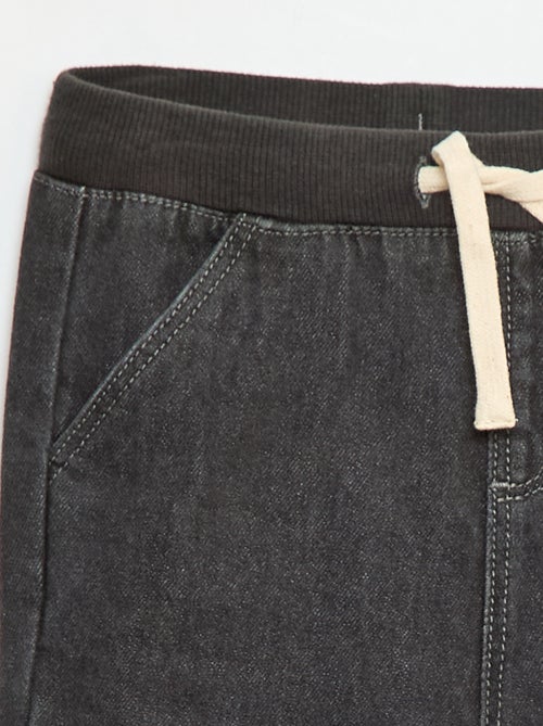 Jogging en denim - Kiabi