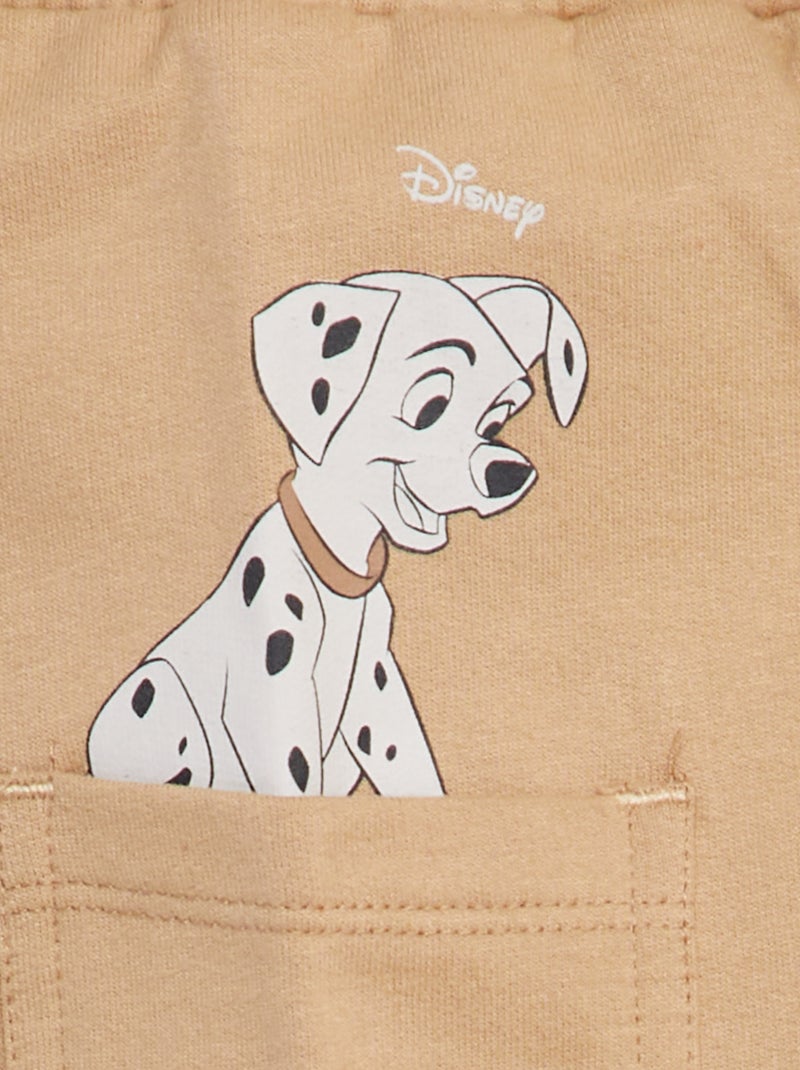 Jogging en french terry 'Disney' BEIGE - Kiabi