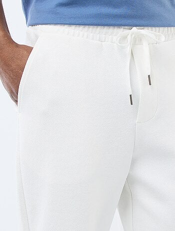 Jogging en maille piquée