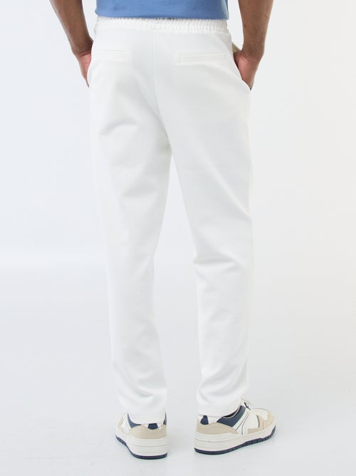 Jogging en maille piquée - Kiabi