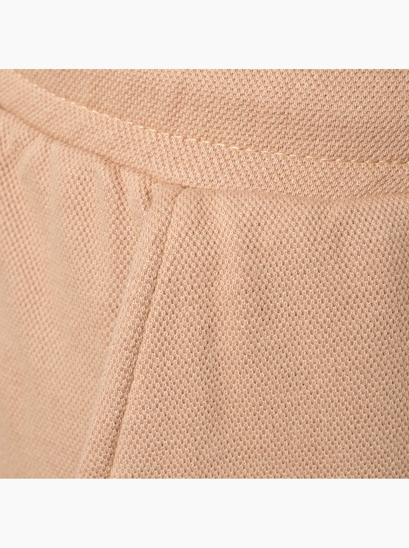 Jogging en maille piquée Taupe - Kiabi