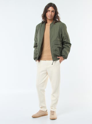 Jogging en maille piquée uni