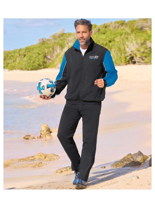 Jogging en Microfibre   - ATLAS FOR MEN - Kiabi