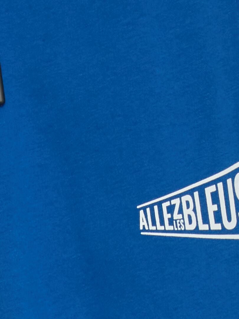 Jogging en molleton - Allez Les Bleus Bleu - Kiabi