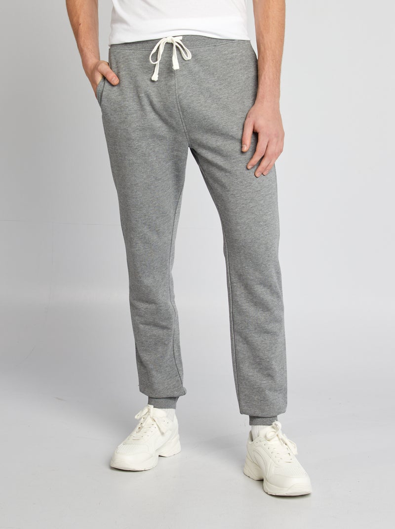 Jogging en molleton - L36 Gris - Kiabi
