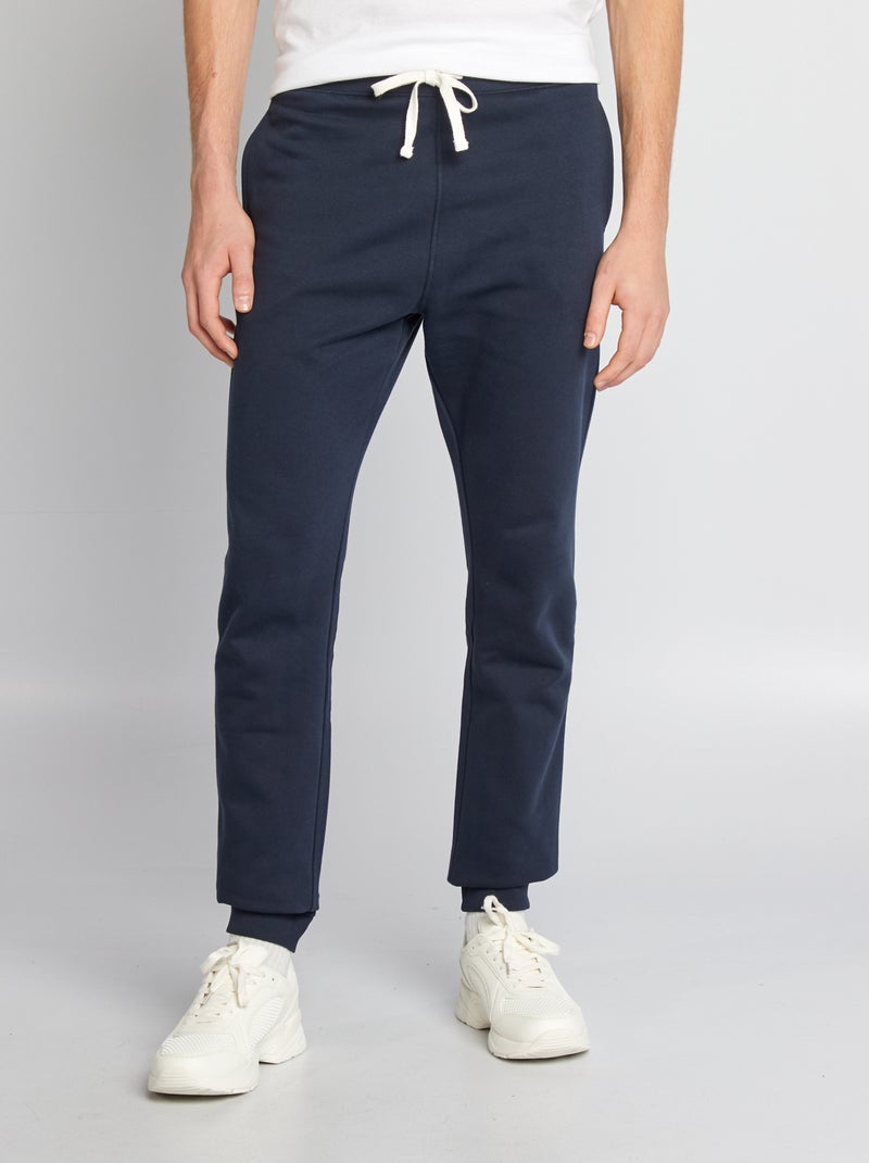 Jogging en molleton - L38 Bleu - Kiabi