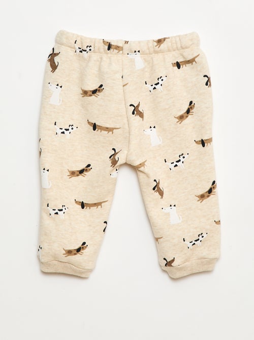 Jogging en molleton - Kiabi