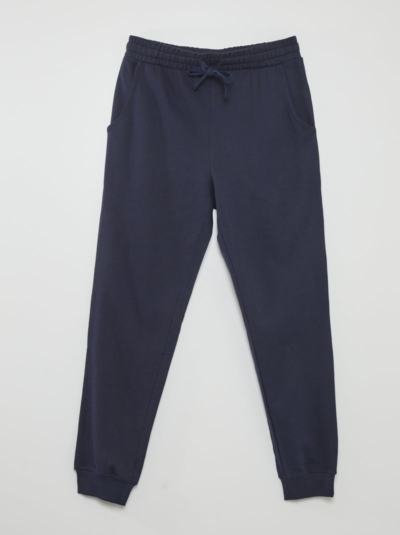 Jogging en molleton Bleu - Kiabi