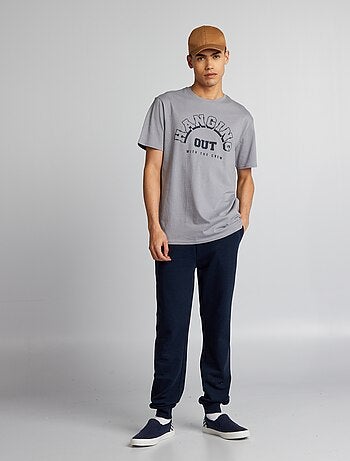 IN EXTENSO SPORT Pantalon de sport bleu marine femme pas cher
