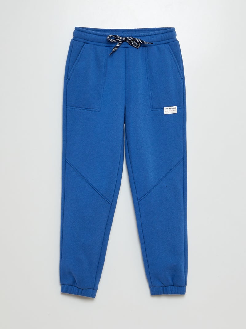 Jogging en molleton Bleu - Kiabi