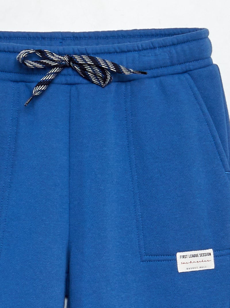 Jogging en molleton Bleu - Kiabi