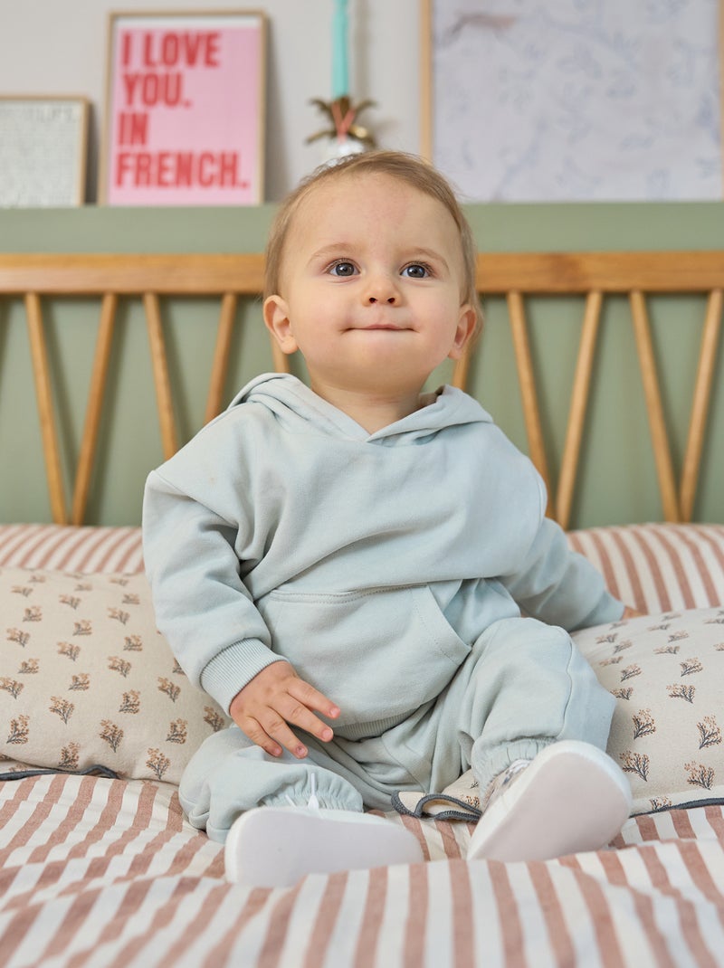 Jogging en molleton Bleu - Kiabi