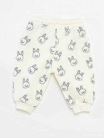 Jogging en molleton avec poche kangourou avec oreilles fantaisies