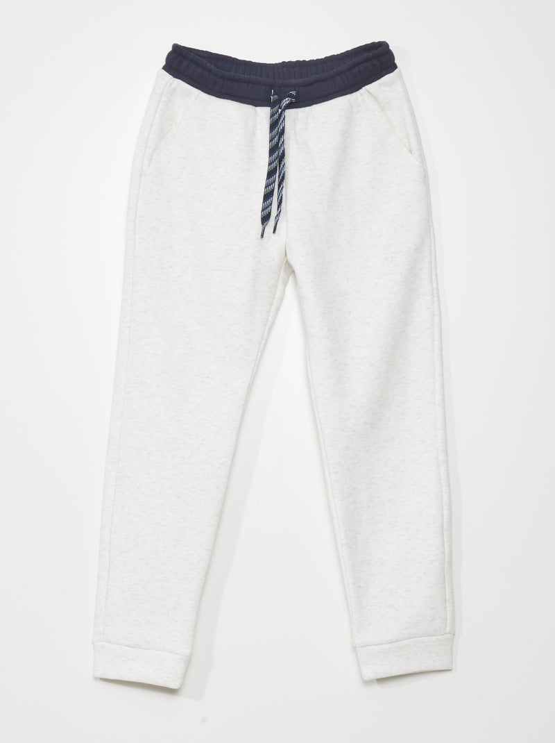 Jogging en molleton Gris - Kiabi