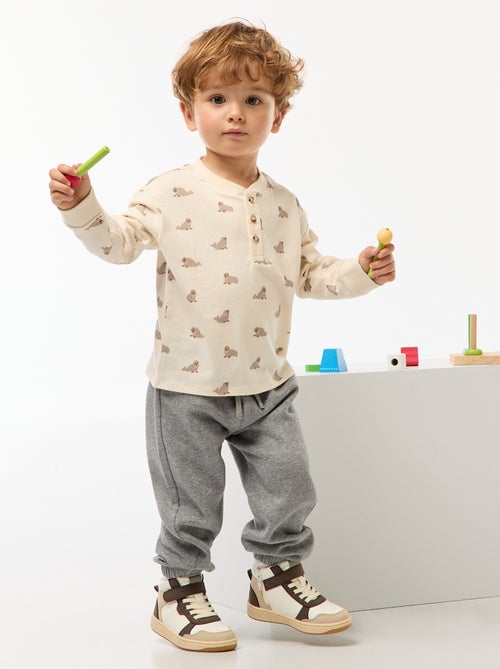 Jogging en molleton - Kiabi