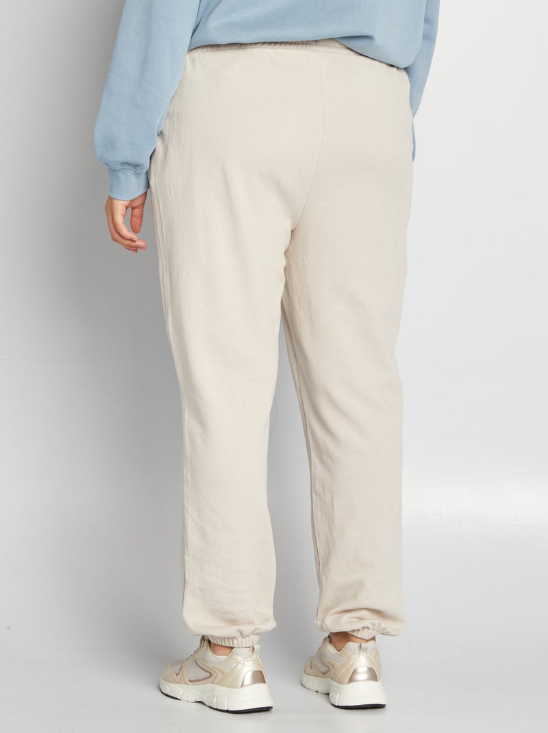 Jogging en molleton GRIS - Kiabi