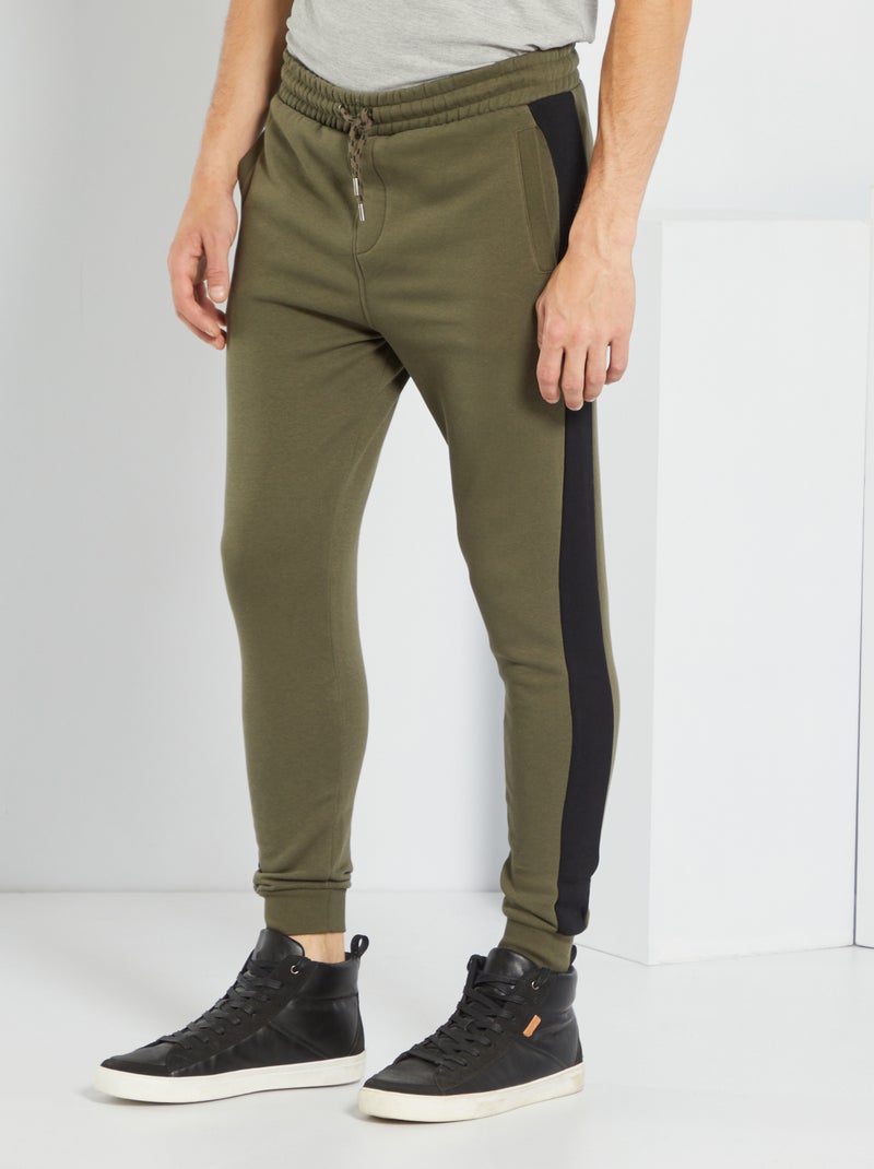 Jogging en molleton Kaki - Kiabi