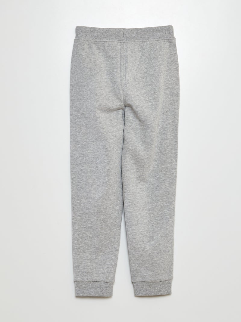 Jogging en molleton léger GRIS - Kiabi