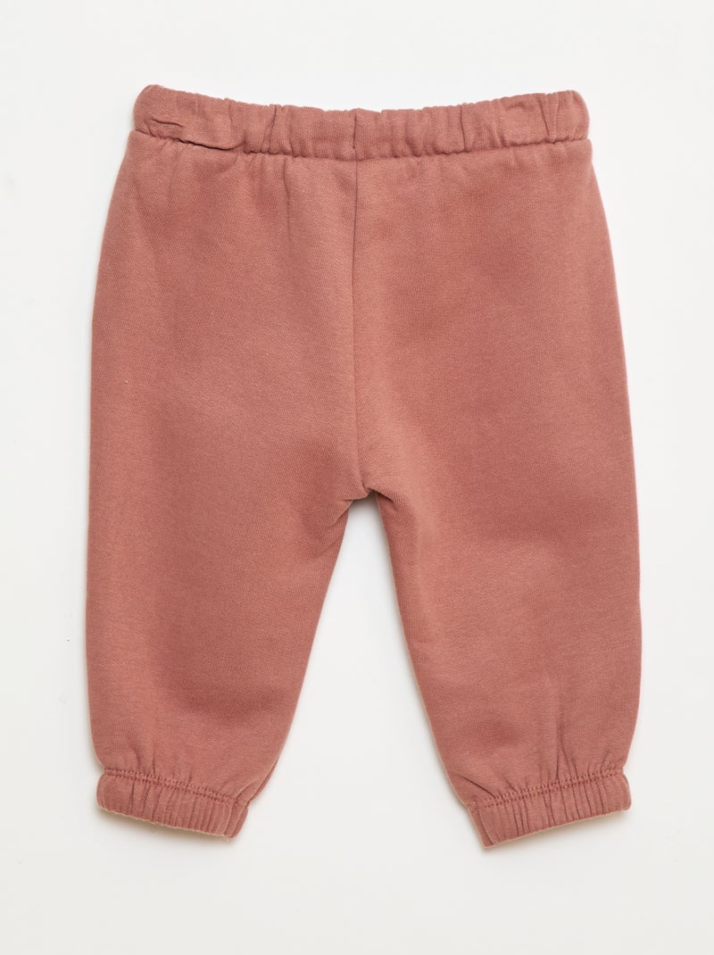 Jogging en molleton Marron - Kiabi