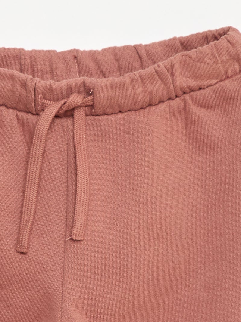 Jogging en molleton Marron - Kiabi