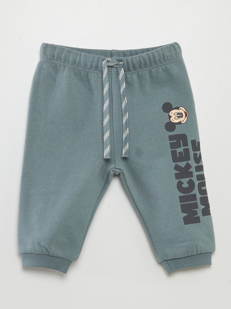 Jogging en molleton 'Mickey' Bleu - Kiabi