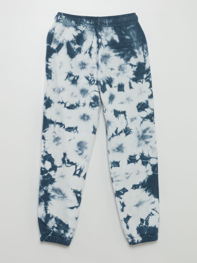 HUSH Zeena Printed Maxi Skirt In Diagonal Tie Dye Dark Brown - Foto 4