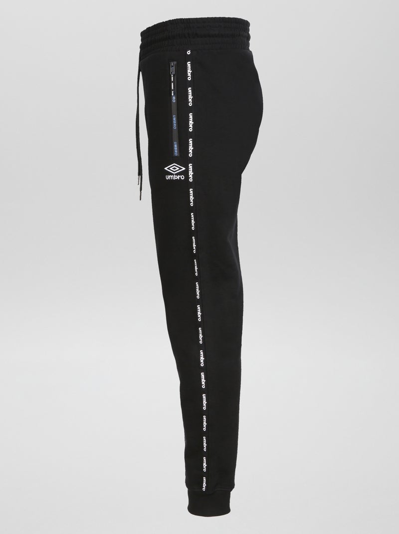 Pantalon Jogging Umbro Pantalon De Jogging UMBRO Homme Noir - Coupe Décontractée - Taille XXL - Coton Confortable Jogging Noir Umbro